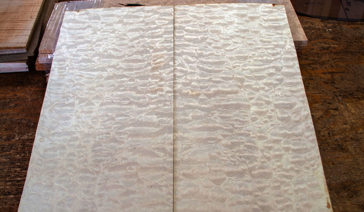 bookmatched curly maple tops bookmatched curly maple tops